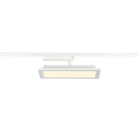PANEL TRACK, spot pour rail 1 allumage intérieur, rectangulaire, blanc, LED, 18W, 3000K