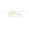 PANEL TRACK, spot pour rail 1 allumage intérieur, rectangulaire, blanc, LED, 18W, 3000K