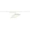 PANEL TRACK, spot pour rail 1 allumage intérieur, rectangulaire, blanc, LED, 18W, 3000K