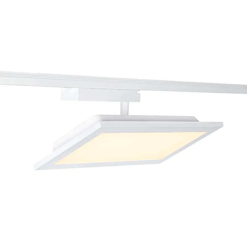 PANEL TRACK, spot pour rail 1 allumage intérieur, rectangulaire, blanc, LED, 18W, 3000K