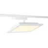 PANEL TRACK, spot pour rail 1 allumage intérieur, rectangulaire, blanc, LED, 18W, 3000K