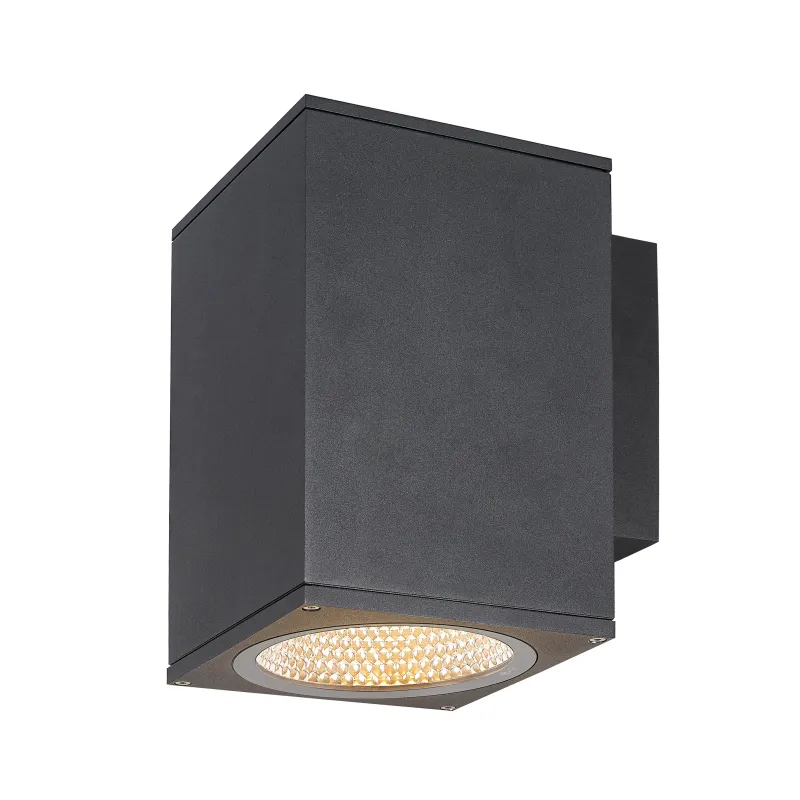ENOLA SQUARE L, applique extérieure, carré, L, anthracite, LED, 35W, 3000K/4000K, IP65