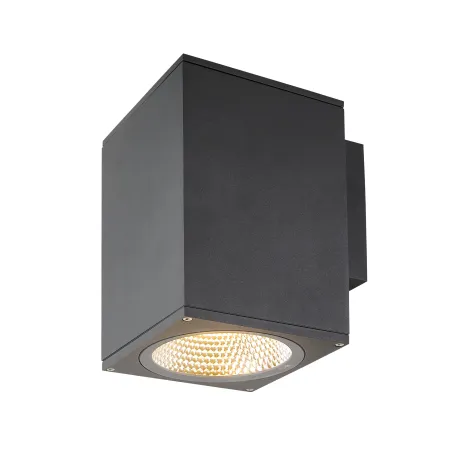 ENOLA SQUARE L, applique extérieure, carré, L, anthracite, LED, 35W, 3000K/4000K, IP65