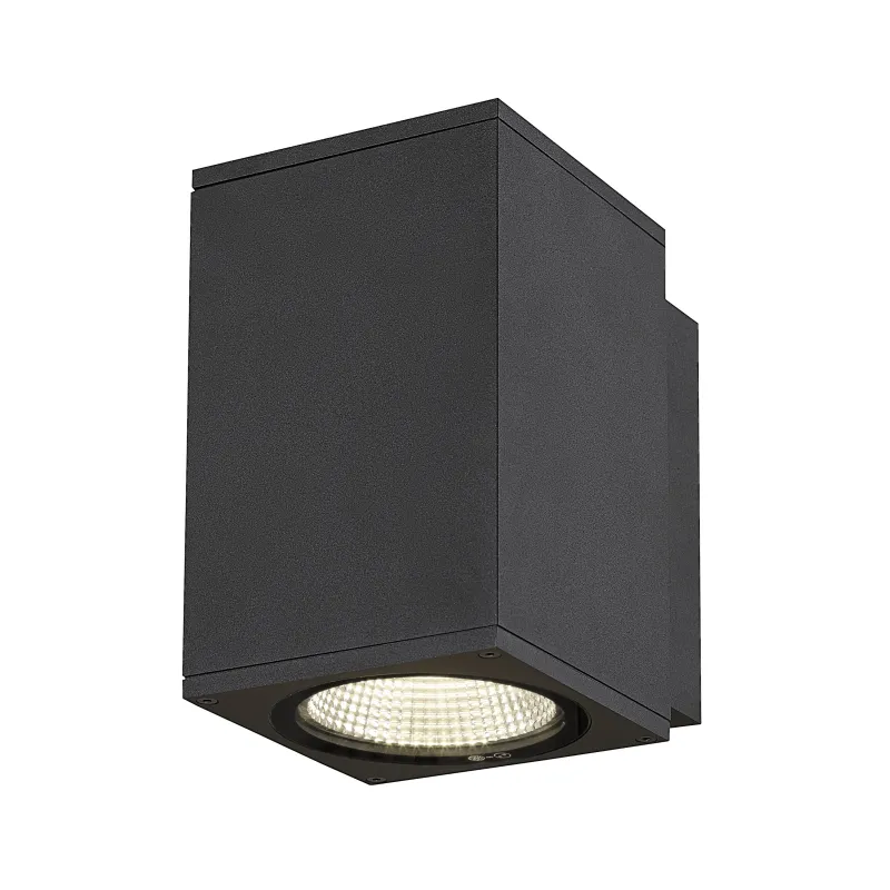 ENOLA SQUARE M, applique extérieure, carré, M, anthracite, LED, 10W, 3000K/4000K, IP65