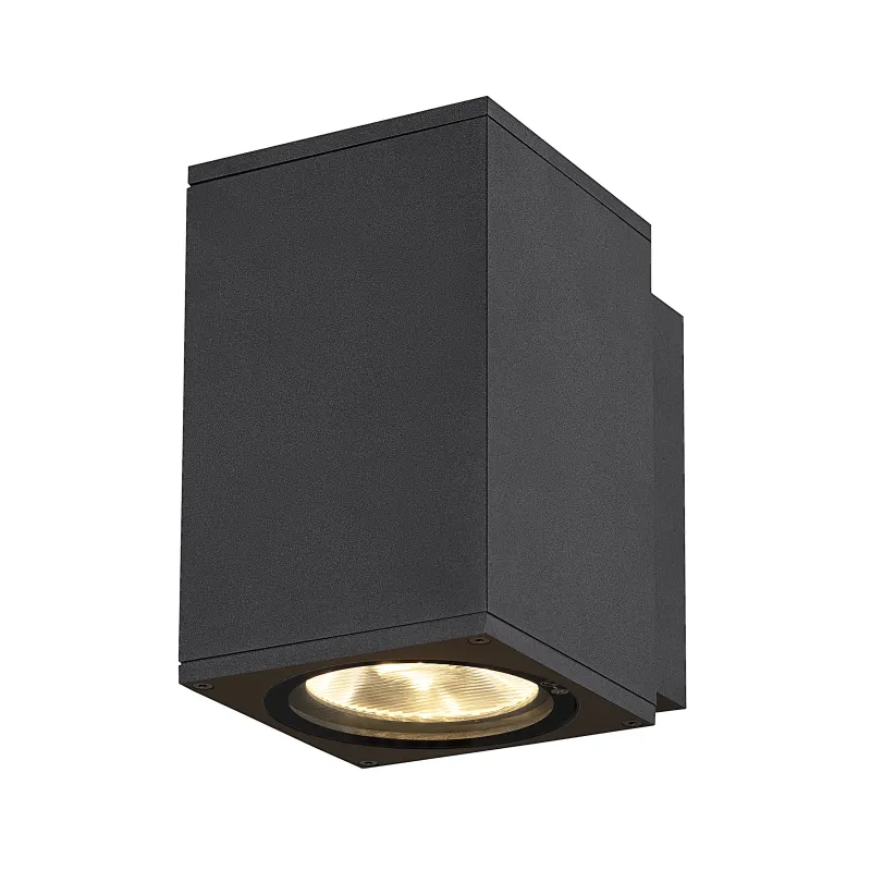 ENOLA SQUARE M, applique extérieure, carré, M, anthracite, LED, 10W, 3000K/4000K, IP65