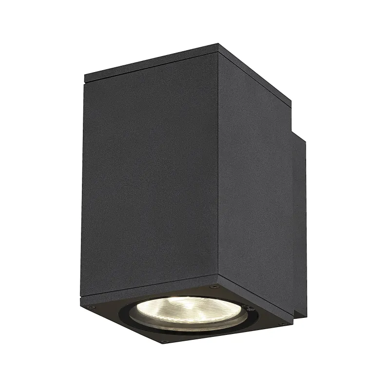 ENOLA SQUARE M, applique extérieure, carré, M, anthracite, LED, 10W, 3000K/4000K, IP65