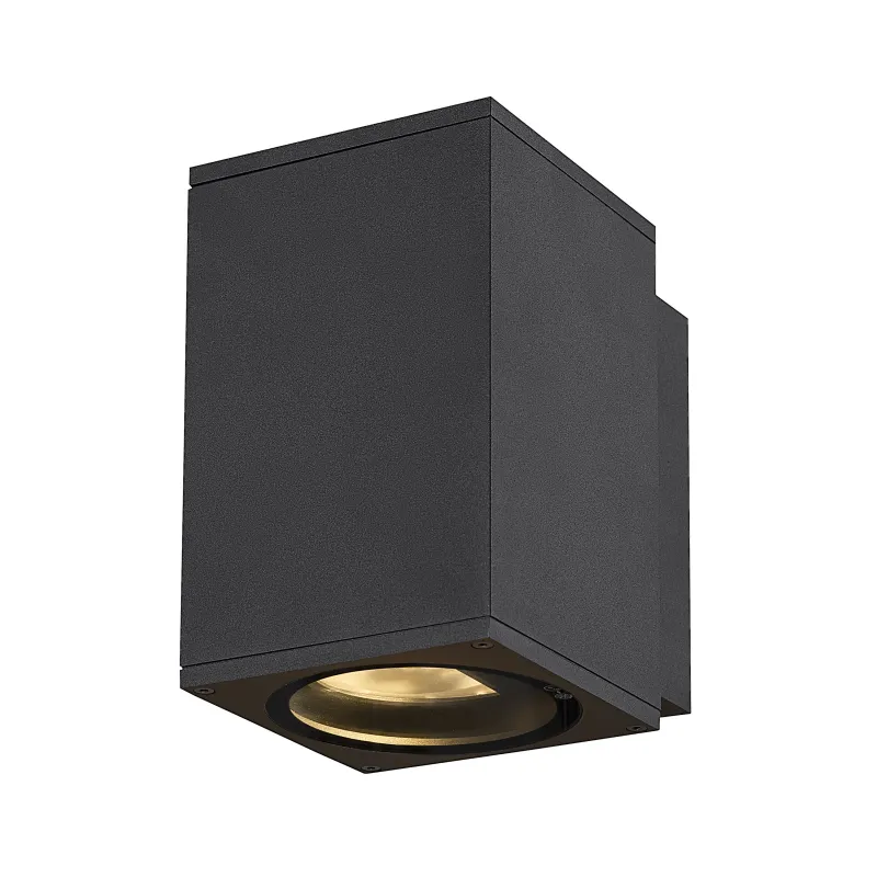ENOLA SQUARE M, applique extérieure, carré, M, anthracite, LED, 10W, 3000K/4000K, IP65