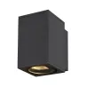ENOLA SQUARE M, applique extérieure, carré, M, anthracite, LED, 10W, 3000K/4000K, IP65