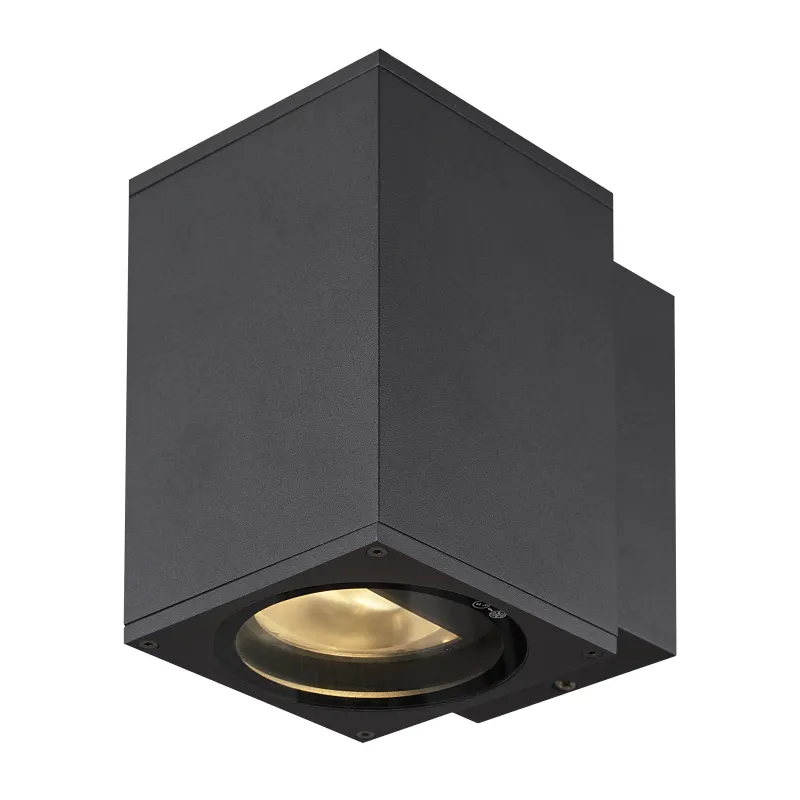 ENOLA SQUARE M, applique extérieure, carré, M, anthracite, LED, 10W, 3000K/4000K, IP65
