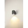 ENOLA SQUARE M, applique extérieure, carré, M, anthracite, LED, 10W, 3000K/4000K, IP65