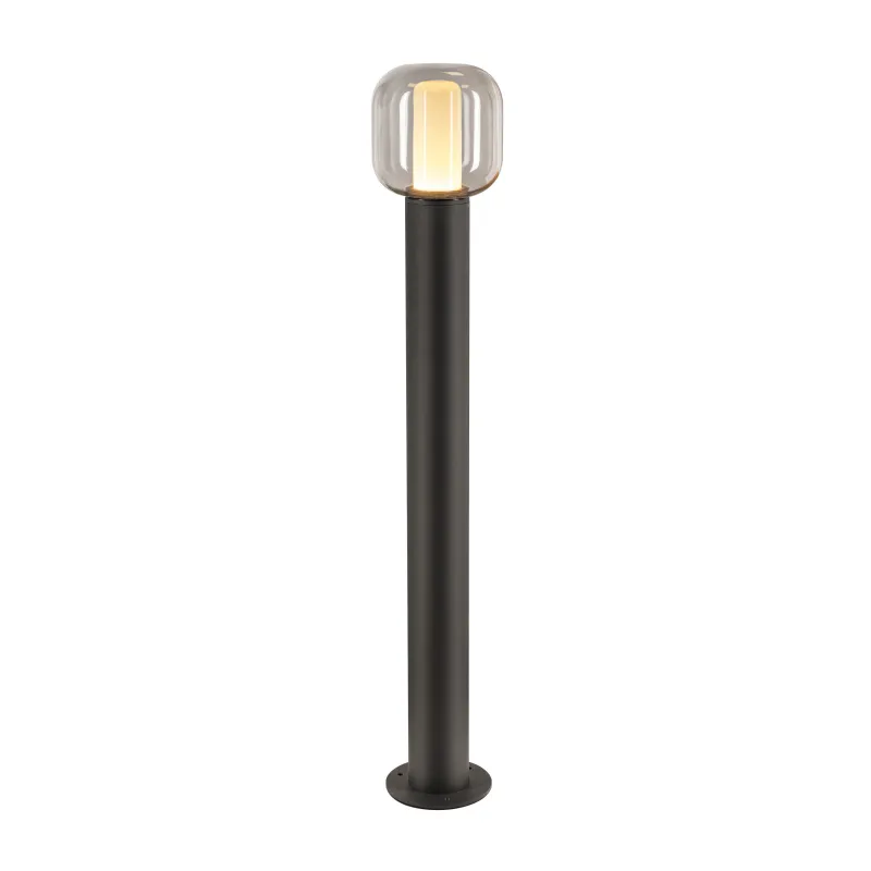 OVALISK 100, borne extérieure, anthracite, LED, 9W, 3000/4000K, IP65, interrupteur CCT