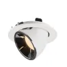 NUMINOS® GIMBLE L, encastré de plafond intérieur, 20 deg , blanc/chrome, LED, 25,4W, 2700K