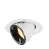 NUMINOS® GIMBLE M, encastré de plafond intérieur, 20 deg , blanc/chrome, LED, 17,5W, 3000K
