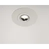 NUMINOS® GIMBLE M, encastré de plafond intérieur, 40 deg , blanc/chrome, LED, 17,5W, 3000K