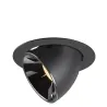 NUMINOS® GIMBLE XL, encastré de plafond intérieur, 40 deg , noir/chrome, LED, 37,4W, 3000K