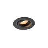 NUMINOS® MOVE XS, encastré de plafond intérieur, orientable, 20 deg , noir, LED, 7W, 2700K