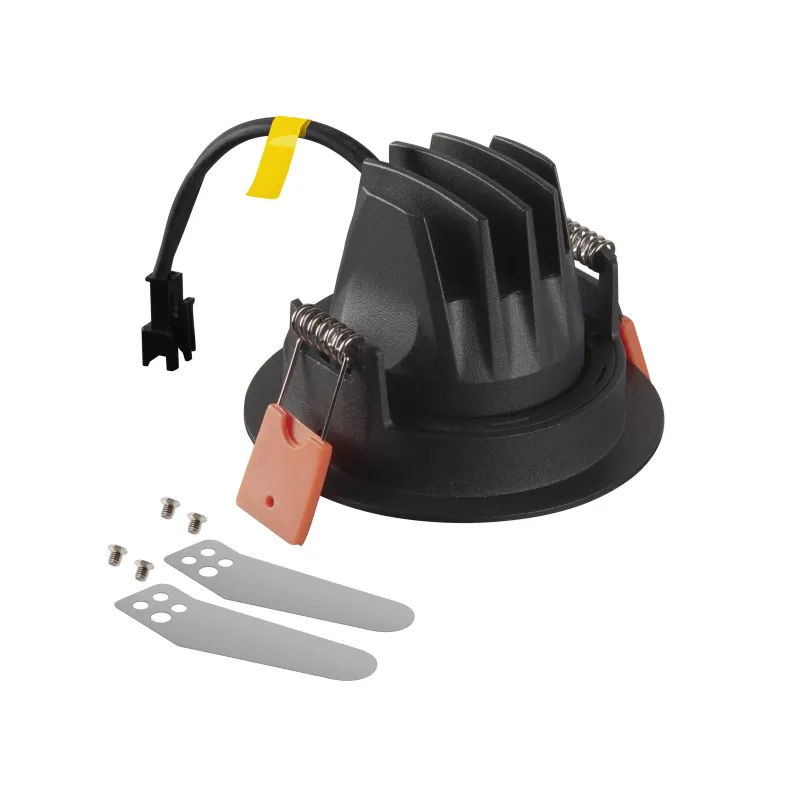 NUMINOS® MOVE XS, encastré de plafond intérieur, orientable, 40 deg , noir, LED, 7W, 2700K