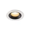 NUMINOS® XS, encastré de plafond intérieur, 20 deg , blanc/noir, LED, 7W, 2700K, IP20/IP44