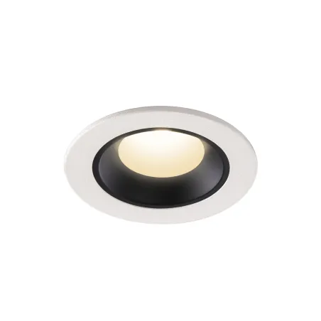 NUMINOS® XS, encastré de plafond intérieur, 20 deg , blanc/noir, LED, 7W, 4000K, IP20/IP44