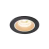 NUMINOS® XS, encastré de plafond intérieur, 20 deg , noir/blanc, LED, 7W, 2700K, IP20/IP44