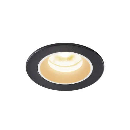 NUMINOS® XS, encastré de plafond intérieur, 20 deg , noir/blanc, LED, 7W, 3000K, IP20/IP44