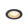 NUMINOS® XS, encastré de plafond intérieur, 40 deg , noir/blanc, LED, 7W, 3000K, IP20/IP44