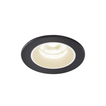 NUMINOS® XS, encastré de plafond intérieur, 55 deg , noir/blanc, LED, 7W, 4000K, IP20/IP44