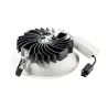 OCCULDAS 23, encastré de plafond intérieur, indirect, blanc, LED, 26W, 3000K, variable