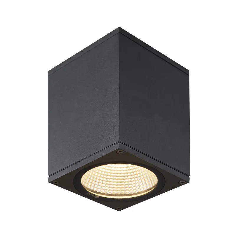 ENOLA SQUARE S, plafonnier extérieur, carré, S, anthracite, LED, 9W, 3000K/4000K, IP65