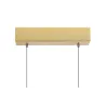 ONE LINEAR 100, suspension intérieure, up/down, laiton, LED, 24W, 2700/3000K, variable