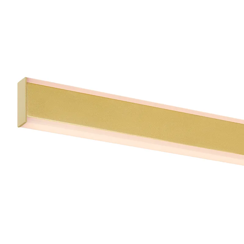 ONE LINEAR 100, suspension intérieure, up/down, laiton, LED, 24W, 2700/3000K, variable