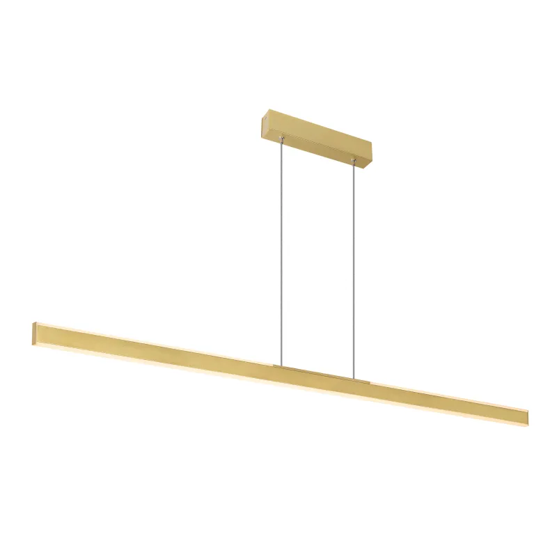 ONE LINEAR 140, suspension intérieure, up/down, laiton, LED, 35W, 2700/3000K, variable