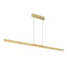 ONE LINEAR 140, suspension intérieure, up/down, laiton, LED, 35W, 2700/3000K, variable