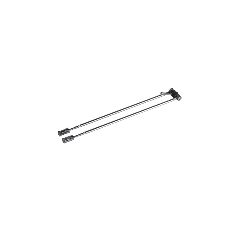 TELESKOP, spot pour câble tendu T.B.T. TENSEO intérieur, chrome, GX5.3/QR-C51, 20W max
