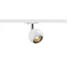 LIGHT EYE® 90, spot pour rail 1 allumage intérieur, blanc/chrome, GU10/QPAR51, 50W max