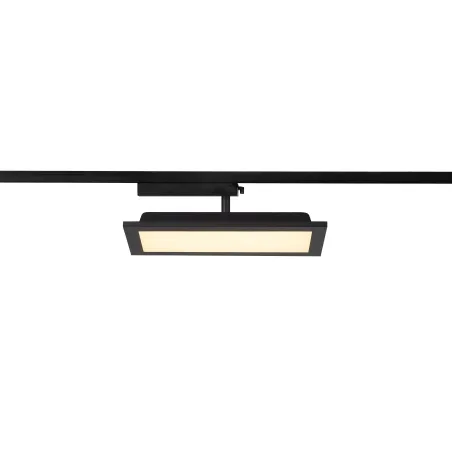 PANEL TRACK, spot pour rail 1 allumage intérieur, rectangulaire, noir, LED, 18W, 3000K