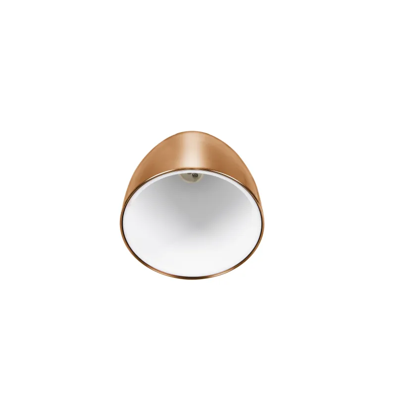 PARA CONE 14, suspension pour rail 3 allumages intérieur, cuivre, GU10/QPAR51, 35W max