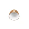 PARA CONE 14, suspension pour rail 3 allumages intérieur, cuivre, GU10/QPAR51, 35W max