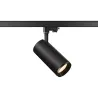 NUMINOS® L, spot pour rail 3 allumages intérieur, 36 deg , noir, LED, 28W, 3000K, variable
