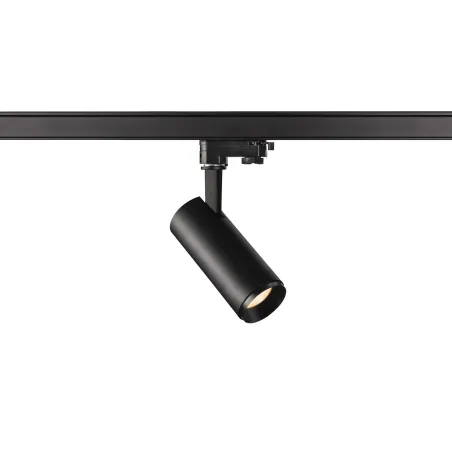NUMINOS® S, spot pour rail 3 allumages intérieur, 24 deg , noir, LED, 11W, 2700K, variable