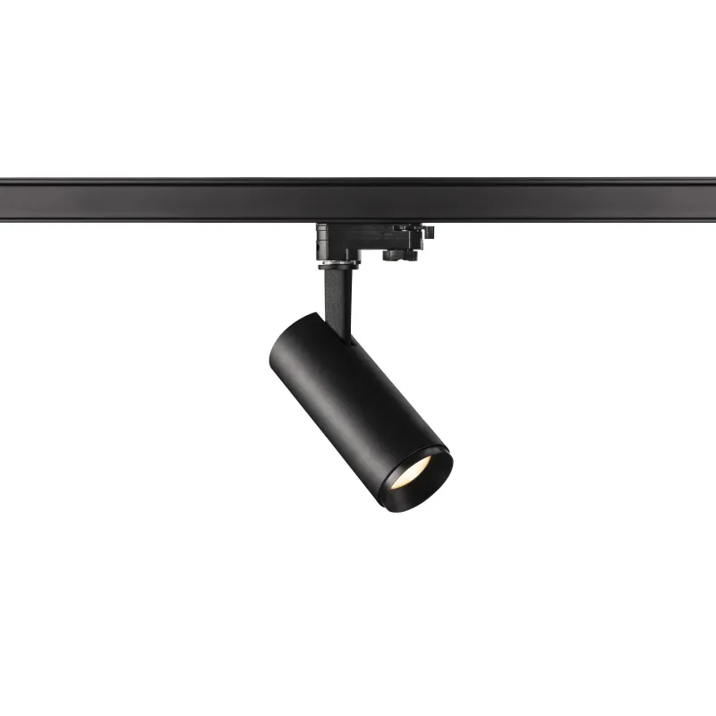 NUMINOS® S, spot pour rail 3 allumages intérieur, 36 deg , noir, LED, 11W, 3000K, variable