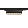 SIGHT MOVE, spot pour rail 3 allumages intérieur, noir, LED, 26W, 3000K, variable Dali