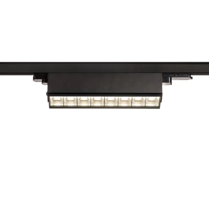SIGHT MOVE, spot pour rail 3 allumages intérieur, noir, LED, 26W, 4000K, variable Dali