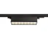 SIGHT MOVE, spot pour rail 3 allumages intérieur, noir, LED, 26W, 4000K, variable Dali