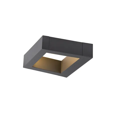 BOOKAT, applique extérieure, anthracite, LED, 15W, 3000/4000K, IP65, interrupteur CCT