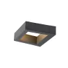 BOOKAT, applique extérieure, anthracite, LED, 15W, 3000/4000K, IP65, interrupteur CCT