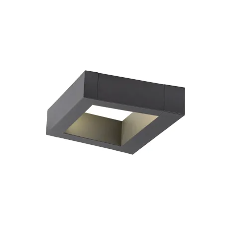 BOOKAT, applique extérieure, anthracite, LED, 15W, 3000/4000K, IP65, interrupteur CCT
