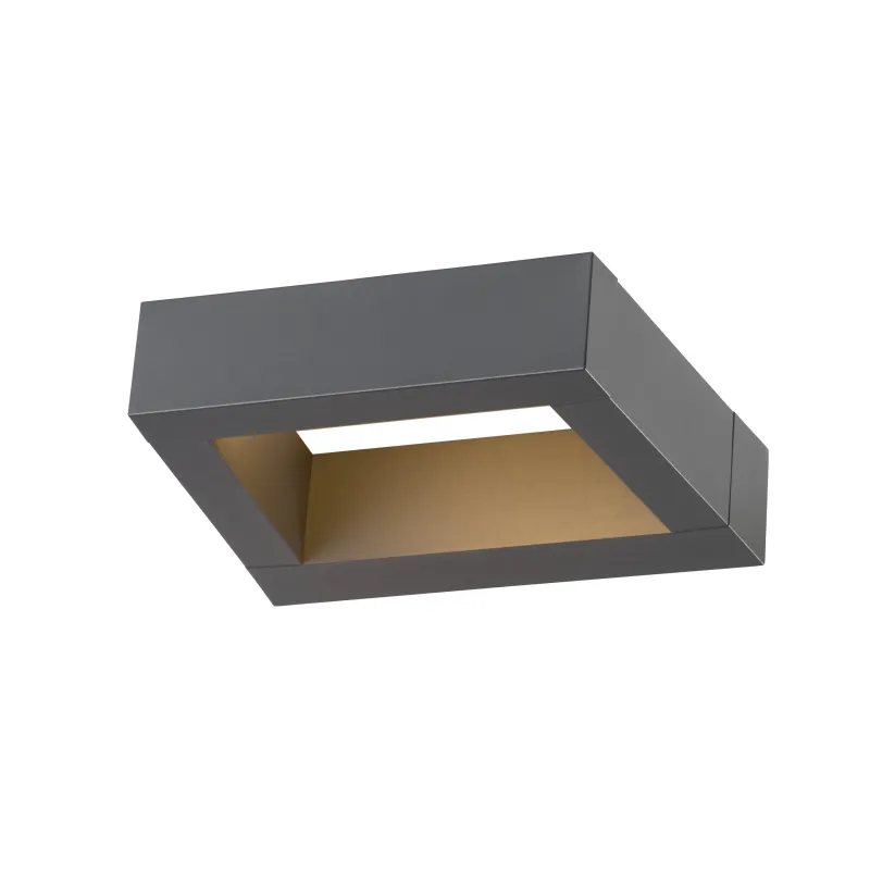 BOOKAT, applique extérieure, anthracite, LED, 15W, 3000/4000K, IP65, interrupteur CCT