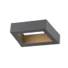 BOOKAT, applique extérieure, anthracite, LED, 15W, 3000/4000K, IP65, interrupteur CCT