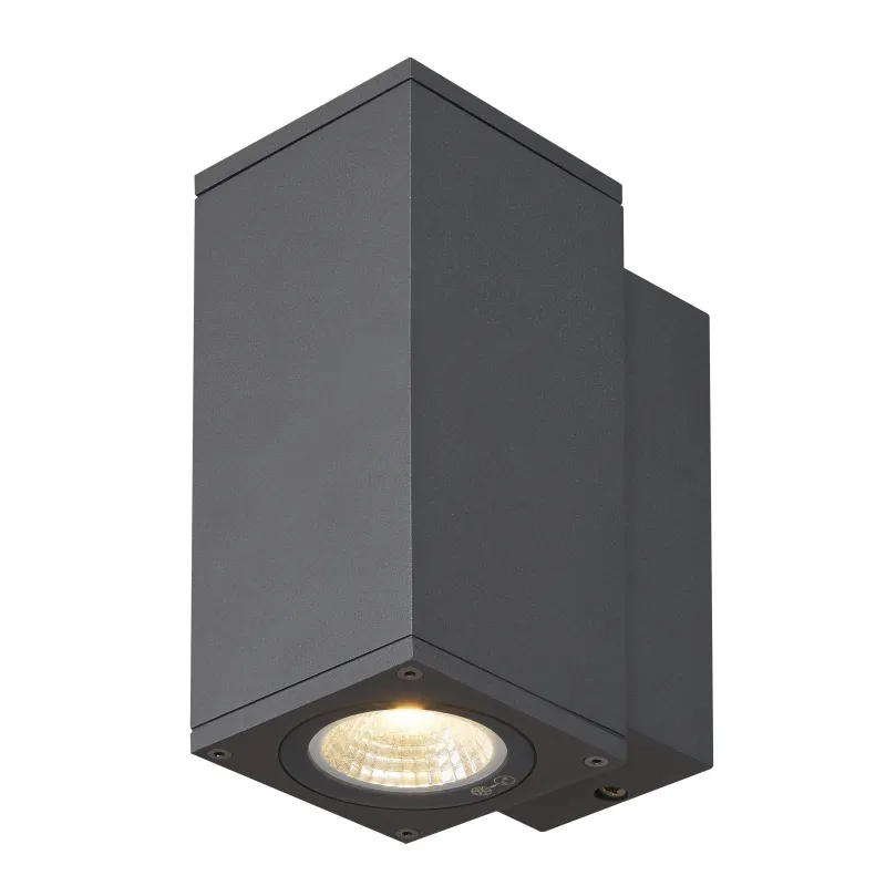 ENOLA SQUARE S, applique extérieure, carré, S, anthracite, LED, 6W, 3000K/4000K, IP65